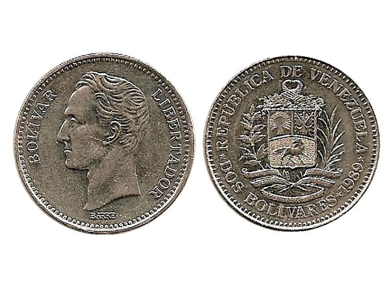 Archivo:Moneda de 2 Bolivares de 1989.jpg