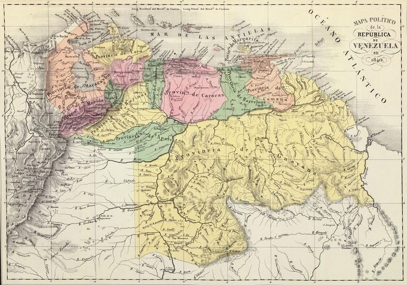 Archivo:Mapa de venezuela 1840.jpg