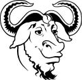 Miniatura para Archivo:GNU blanco.jpg