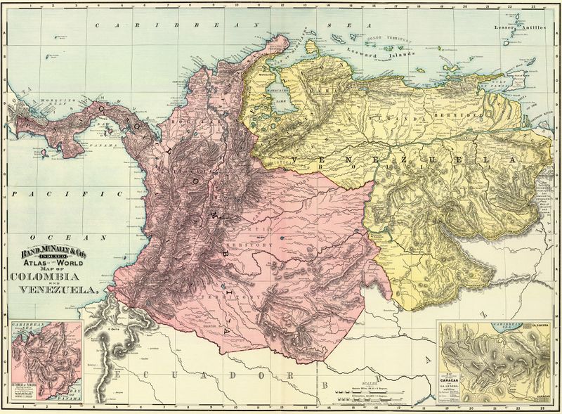 Archivo:Mapa de Venezuela y Colombia en 1898.jpg
