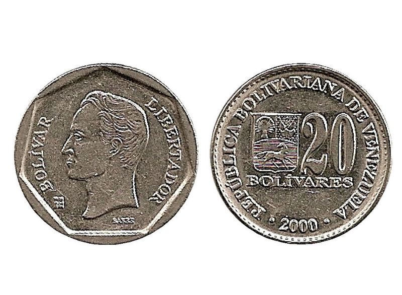 Archivo:Moneda 20 Bolivares de 2000.jpg