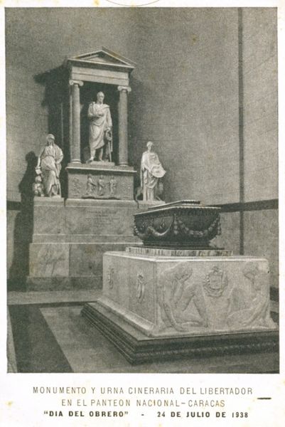 Archivo:Panteon Nacional Sarcofago de Simon Bolivar.jpg