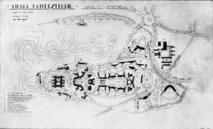 Plano de la Universidad Central de Venezuela 1945.jpg