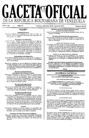 Gaceta Oficial 40.101 - 30 ene 2013.pdf