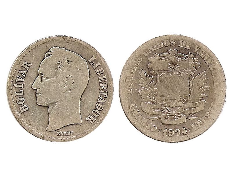 Archivo:Moneda de 2 Bolivares de 1924.jpg