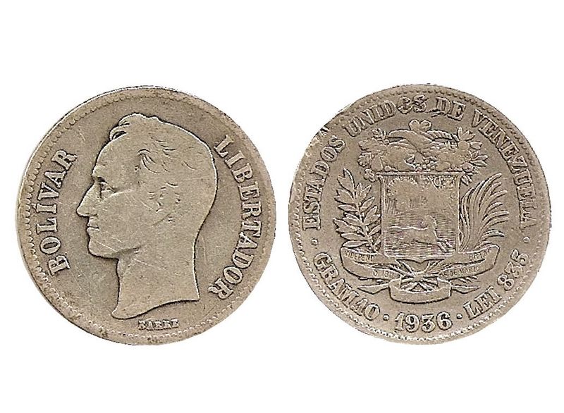 Archivo:Moneda de 2 Bolivares de 1936.jpg