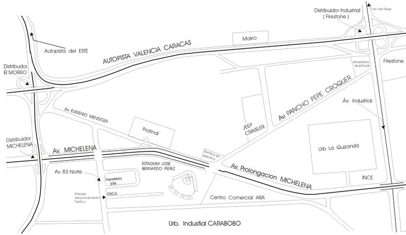 Archivo:Mapa al estadio Jose Bernardo Perez.jpg