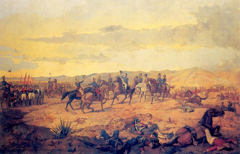 Archivo:Batalla de Ayacucho - Martin Tovar y Tovar.jpg