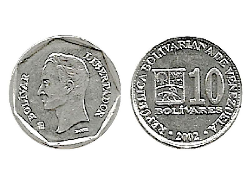 Archivo:Moneda 10 Bolivares de 2002.jpg
