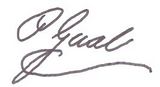 Firma de Pedro Gual