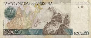 Billete de 2000 Bolivares de octubre 1998 reverso.JPG