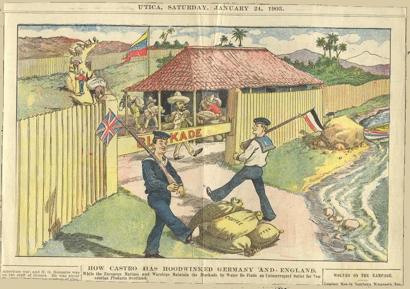 Archivo:Recorte de revista americana sobre el embargo de 1902.jpg