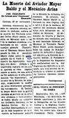 Carta enviada por Carlos Meyer Baldó a Eleazar López Contreras durante su misión en Estados Unidos. 22 de junio de 1933.