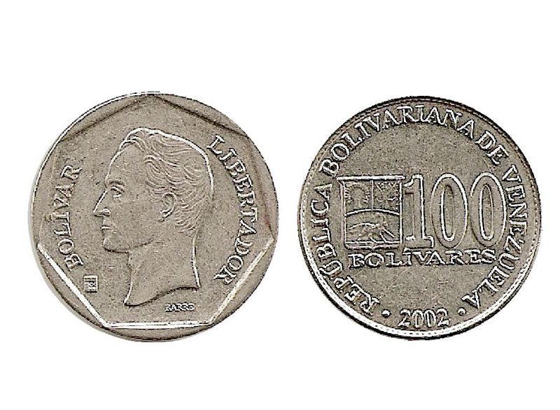 Archivo:Moneda de 100 Bolivares de 2002.jpg