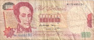 Billete 1000 bolivares 1998 anverso.jpg