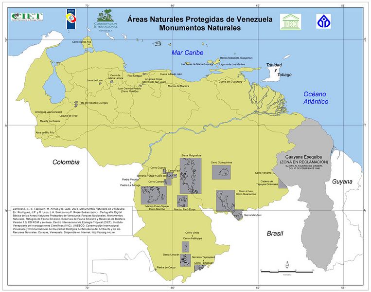 Archivo:Monumentos Naturales de Venezuela.jpg