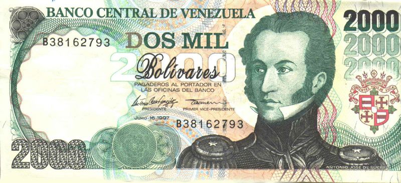 Archivo:Billete de 2000 Bolivares de 1997 anverso.JPG