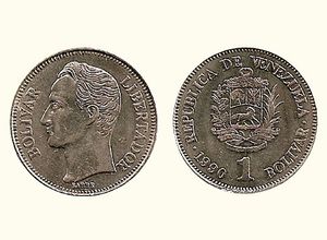 Moneda de 1 Bolivar de 1990.jpg