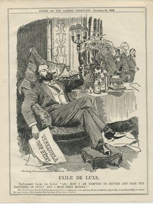 Cipriano Castro en la revista Punch 1908.jpg