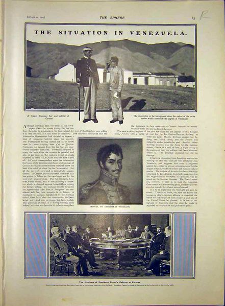 Archivo:Recorte de revista americana sobre situacion en Venezuela 1903.jpg