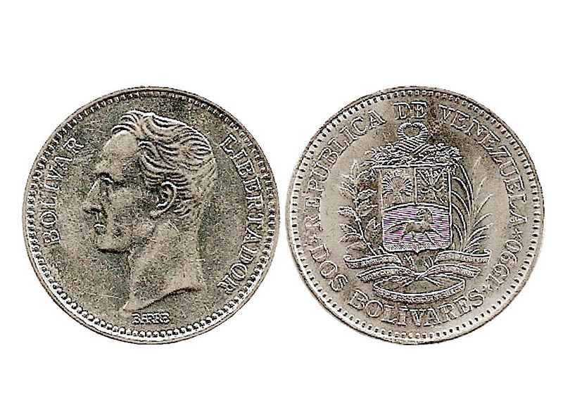Archivo:Moneda de 2 Bolivares de 1990.jpg