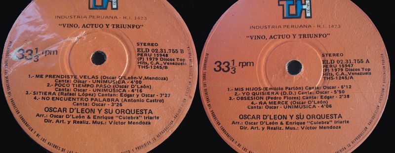 Archivo:Llego actuo triunfo-Vinil.jpg