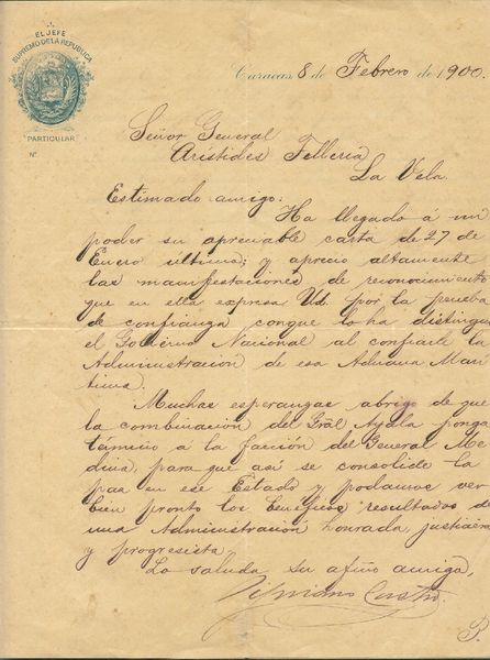 Archivo:Documento firmado por Cipriano Castro.jpg