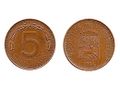 Moneda de 5 centimos de Bolivar 1974.jpg