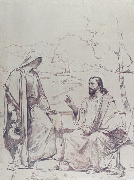 Archivo:Jesus y la samaritana - Arturo Michelena.jpg