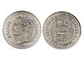 Moneda de 25 centimos de Bolivar de 1990.jpg