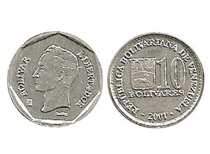 Moneda 10 Bolivares de 2001.jpg