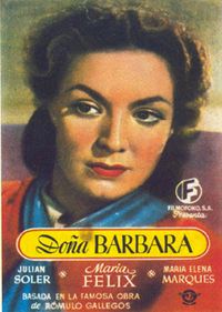 Afiche de Doña Bárbara