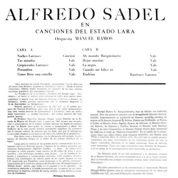 Archivo:Alfredo Sadel lara trasera.jpg