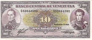 Billete de 10 Bolivares de 1988 anverso.jpg