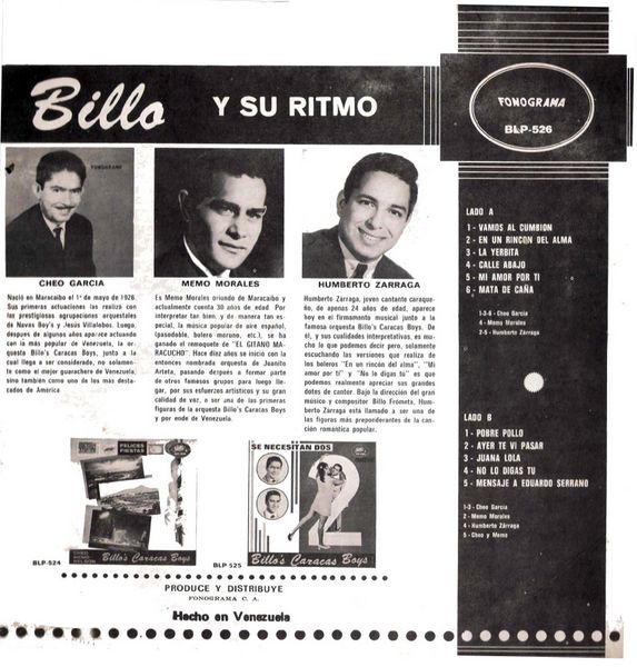 Archivo:Billo ritmo-Trasera.jpg