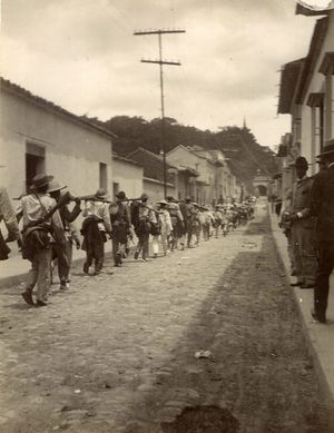 Soldados durante la Revolucion Libertadora de Manuel Antonio Matos 2.jpg