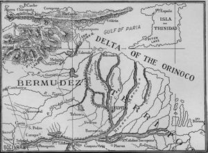 Mapa del bajo Orinoco pub. 1897.jpg