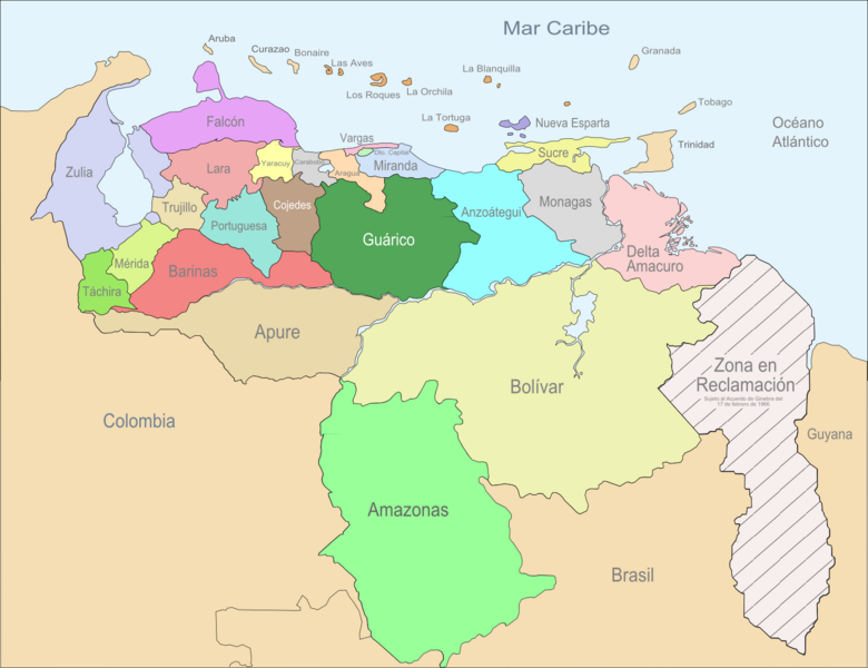 Archivo:Venezuela Division Politica Territorial.png