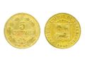Moneda de 5 centimos de Bolivar 1944.jpg
